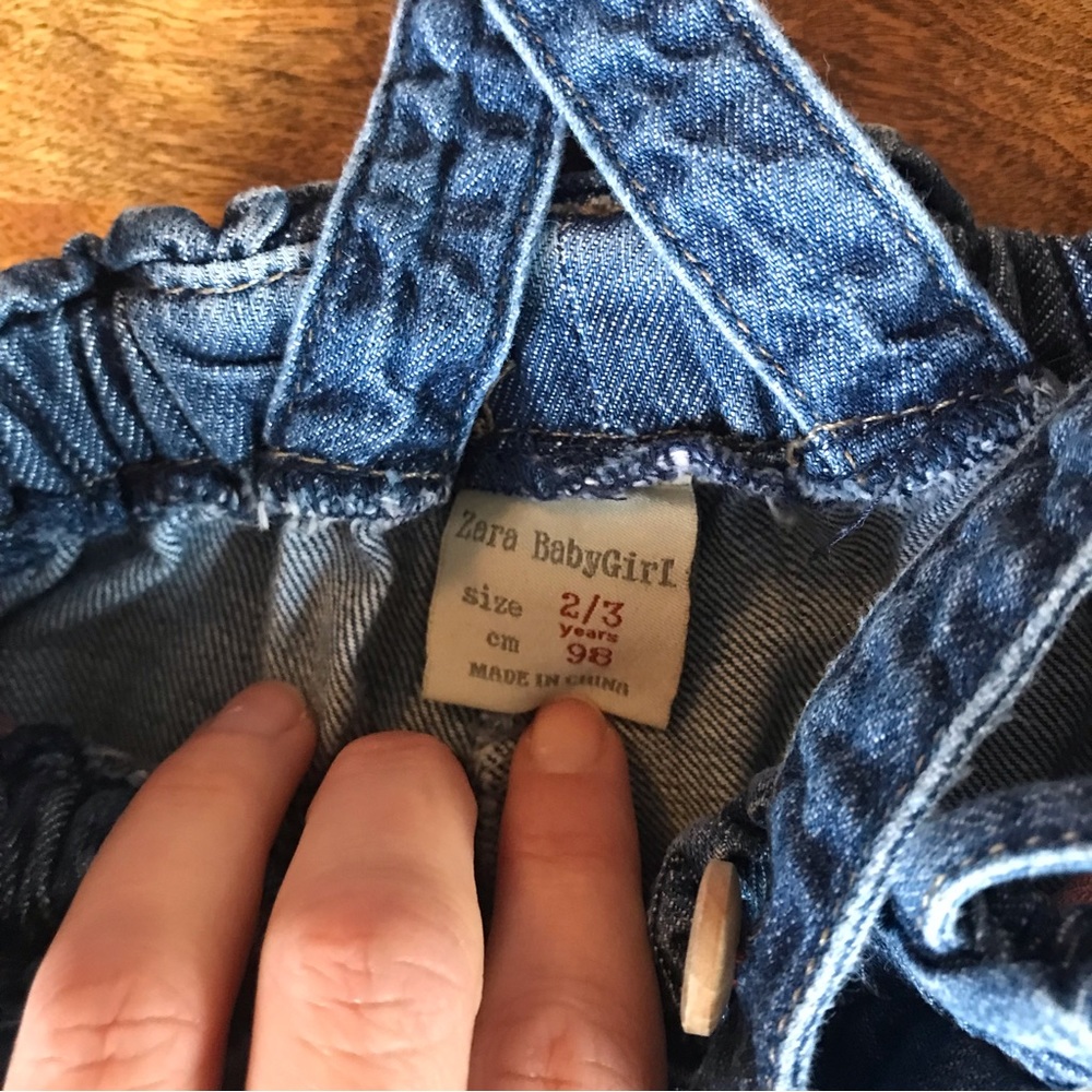 Zara baby overalls size 2/3 - Picture 3 of 10